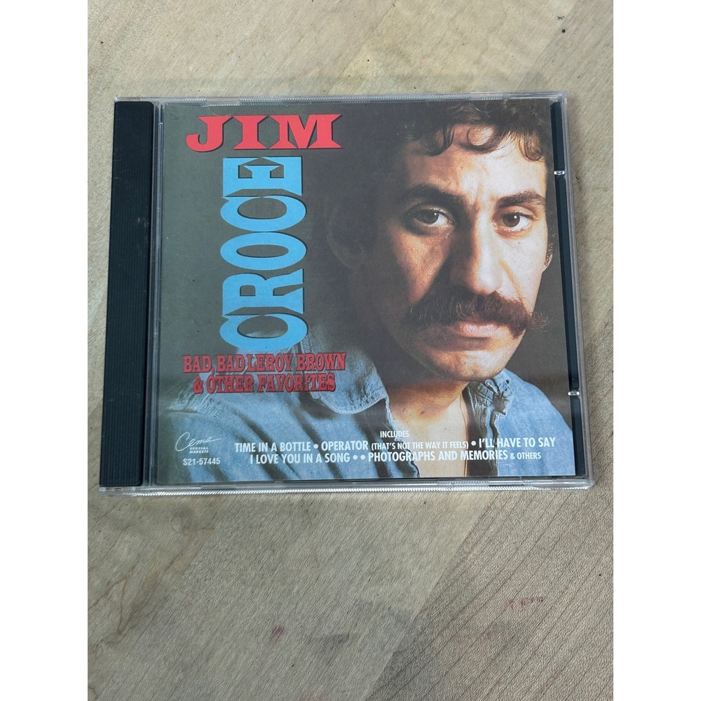 Jim Croce Bad Bad‎ Leroy Brown & Other Favorites CD CEMA Special Markets